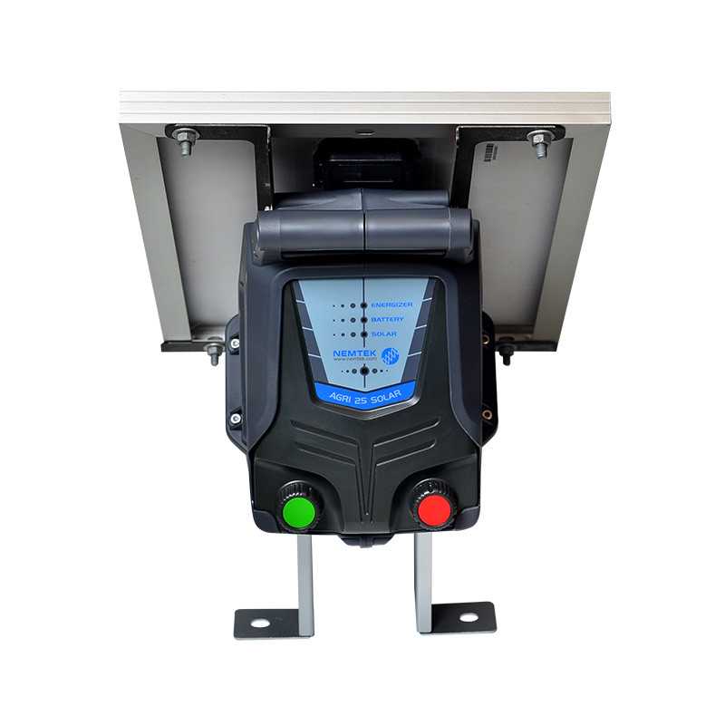 Nemtek Agri Energizer-Agri 25Km Portable Lithium with 30W Solar Panel