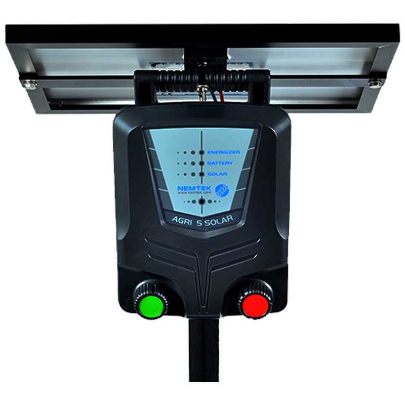 Agri 5 Solar Energizer 10W with Battery