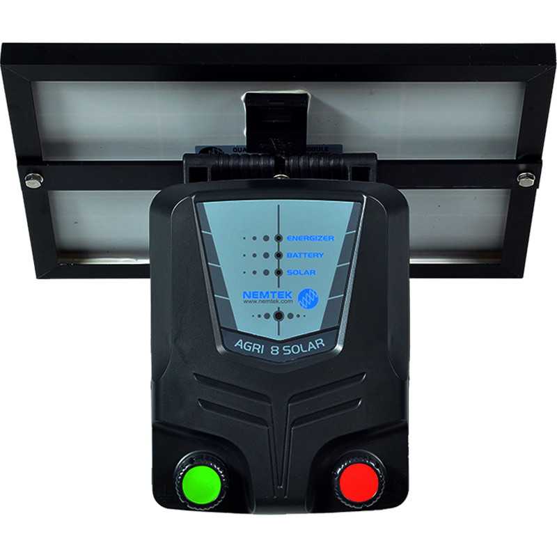 Agri 8 Solar 10 Watt with Internal Batt
