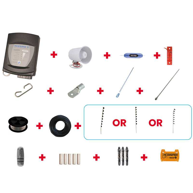 Nemtek Electric Fence Coastal 8 Line 40 Pole Installer Kit
