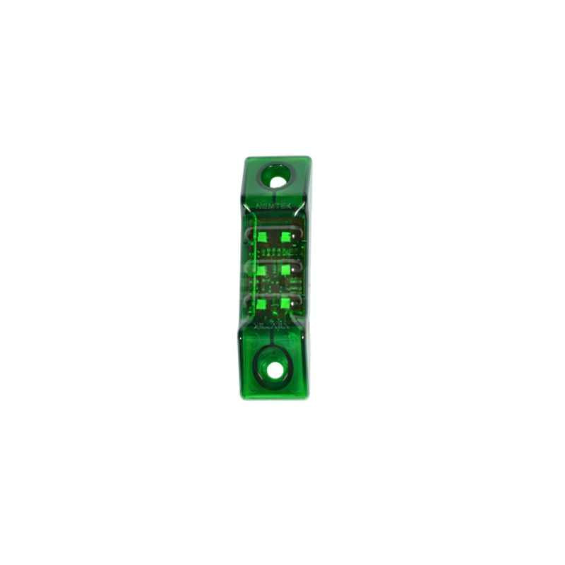 Strobe Light Green LED 12VDC
