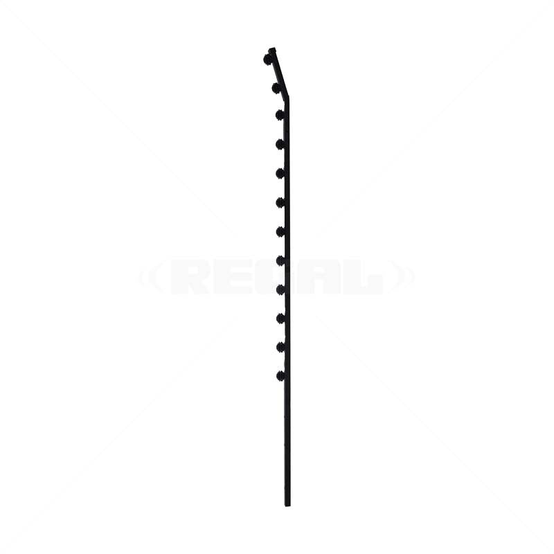 F/Pole - 12Line Square Tube Golf Black