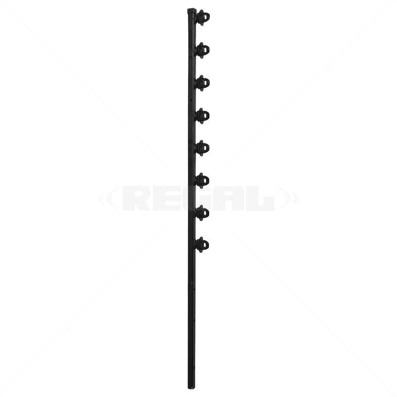 Nemtek Fence Pole-8L SQT Juras Galv P/Coat Straight B/B