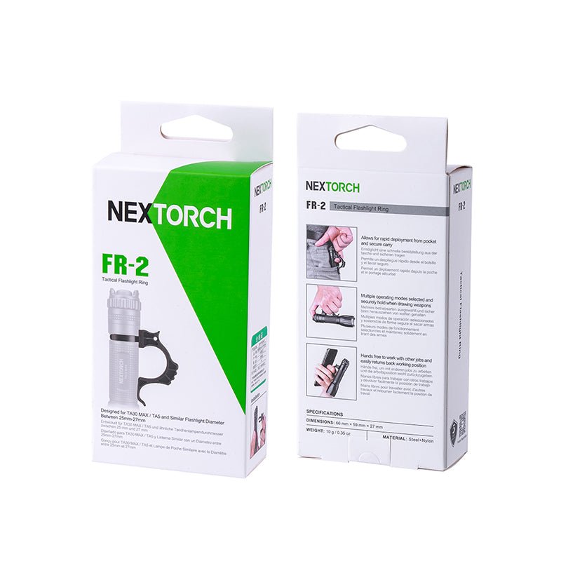 Nextorch FR-2 Tactical Flashlight Finger Ring