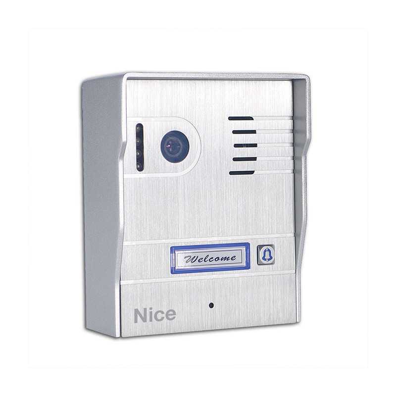 NICE Colour Video Intercom Brushed Alumi