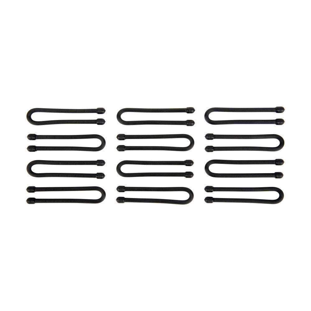 Nite Ize Gear Tie Propack 6in - 12 Pack - Black