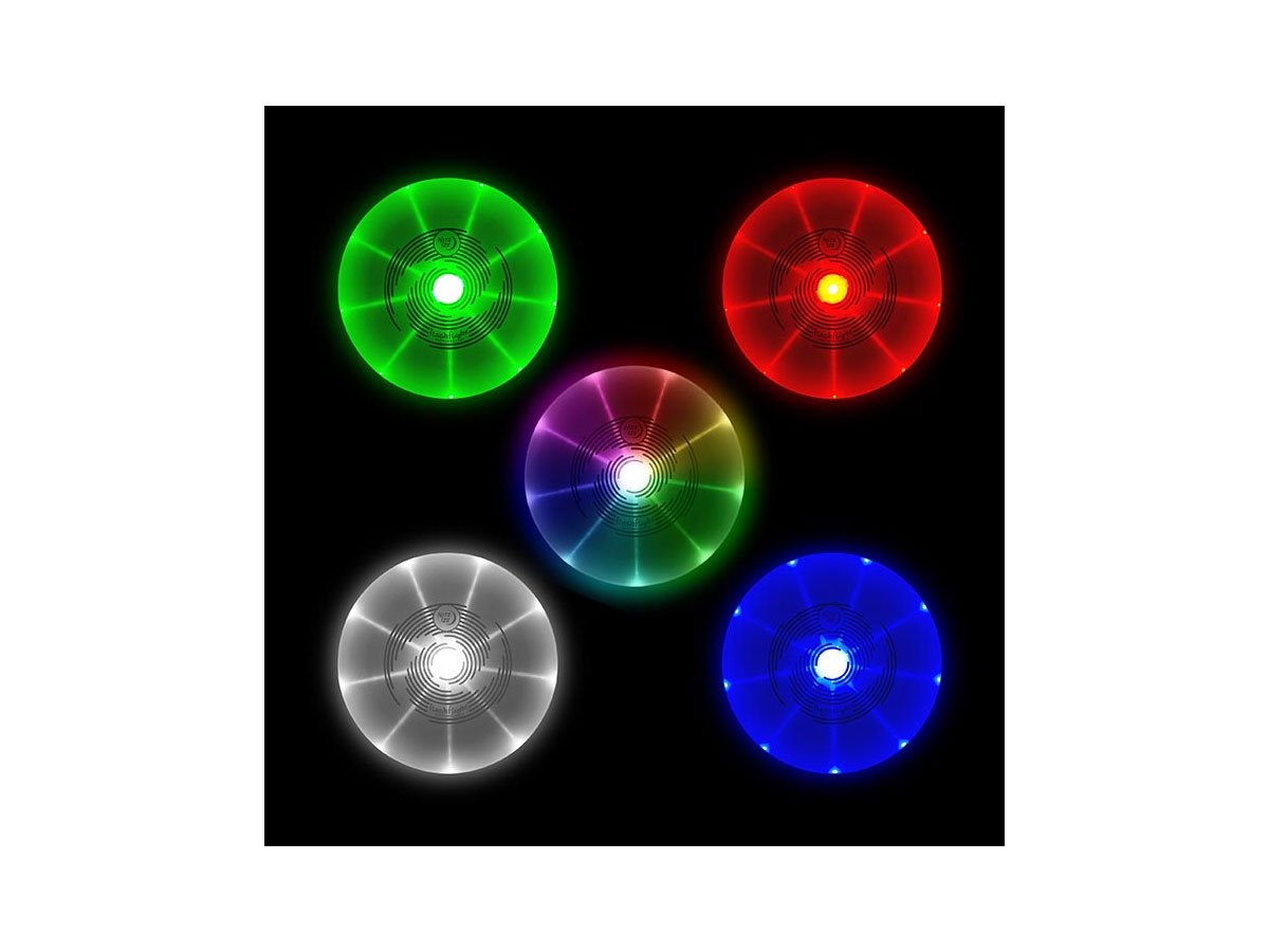 Nite Ize FlashFlight Rechargeable Light Up Flying Disc - Disc-O Tech