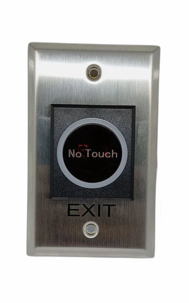 Hikvision No touch exit button - Silver finish