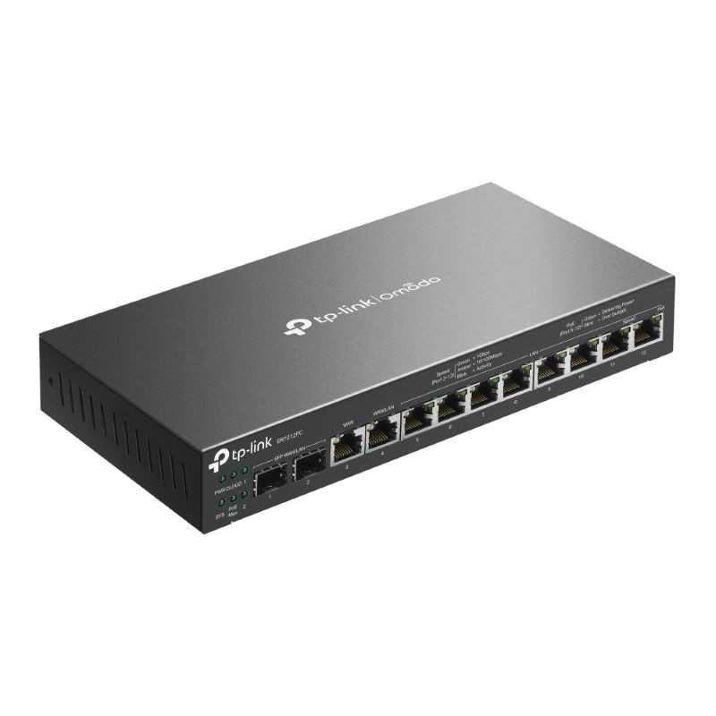 Omada 3-in-1 Gigabit VPN Router with PoE Ports and Wi-Fi Controller
