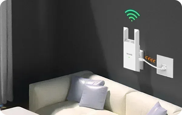 Tenda A18 Pro AC1200 Dual-Band Wi-Fi Range Extender Guards On Duty Security