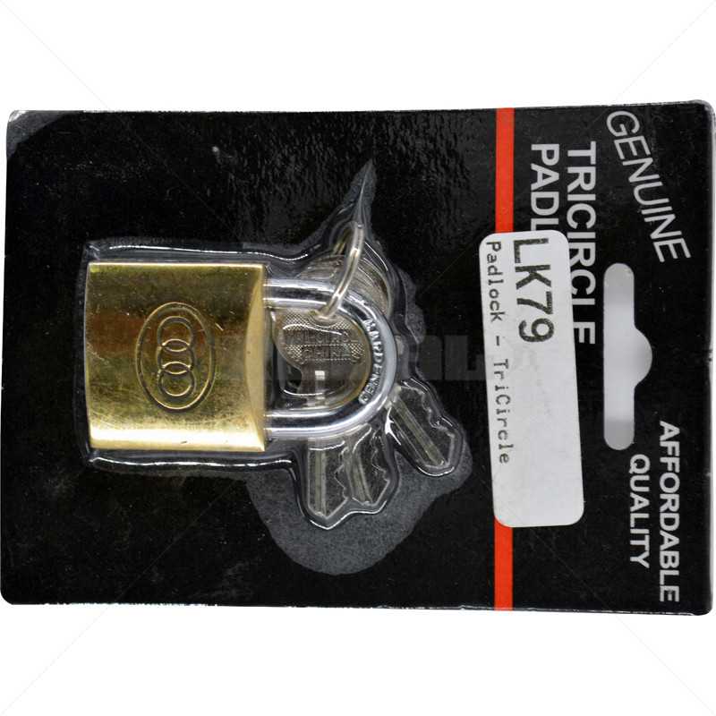 Padlock - Inyati 30mm Brass