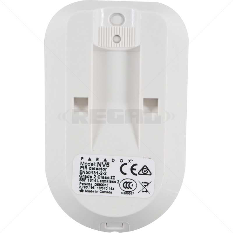 Paradox PIR NV5-Z72 Pet Immune PA-1025