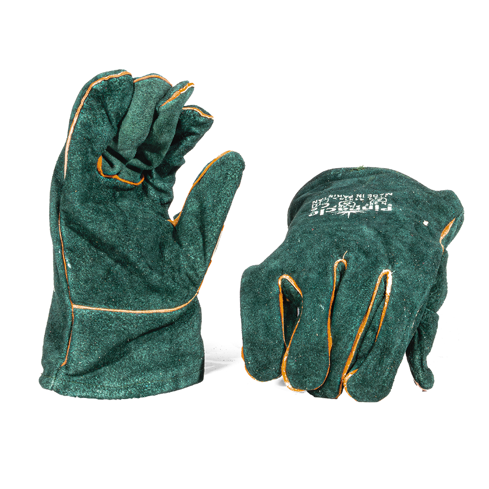 Pinnacle Green Lined Glove Wrist Length 2.5" (13-100106)