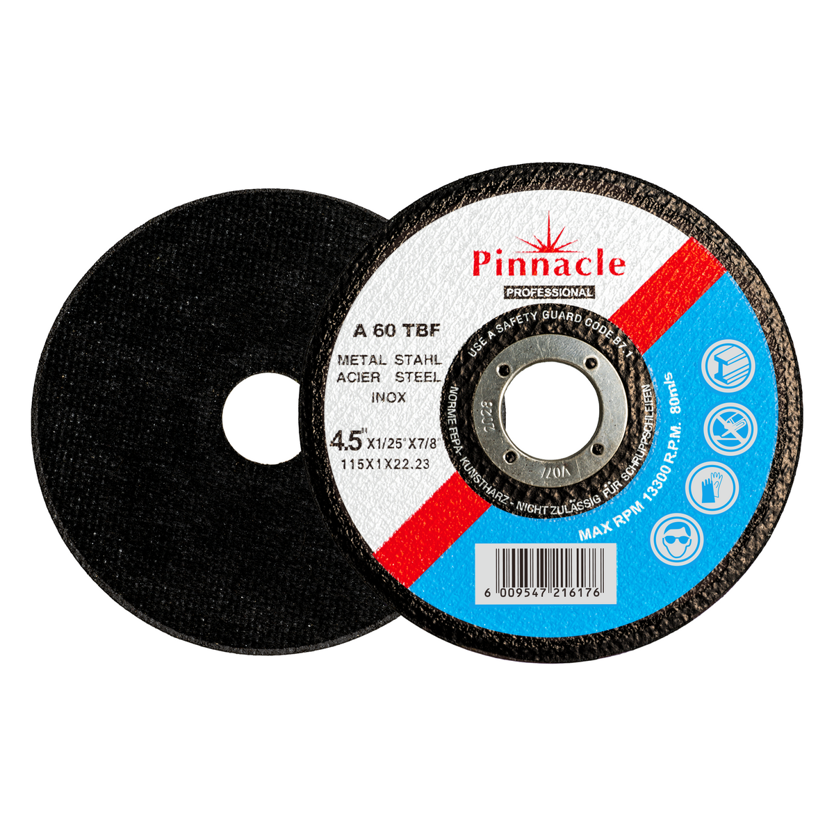 Pinnacle Steel Cutting Disc 115x3.2x22.2mm 4.5" (Box of 25)