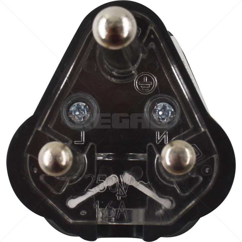 Plug Top 15A Blk