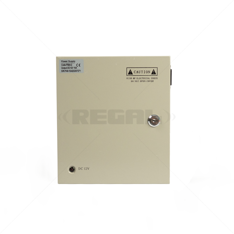 Securi-Prod Power Supply CCTV 9way 10Amp Distribution Box