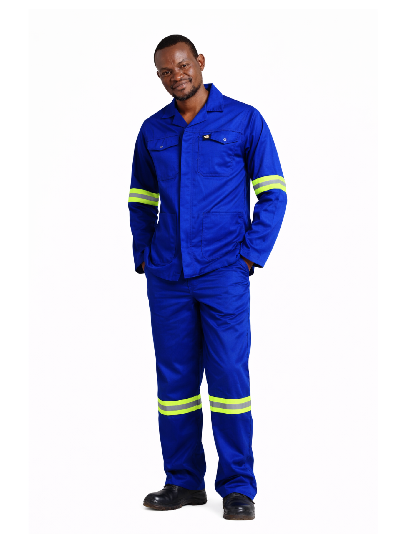 65/35 Premium Fully Triple Stitched Trousers - With Reflective Tape