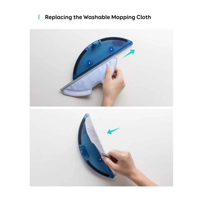 Eufy 2 Pack Washable Mopping Cloth for RoboVac Hybrid - Guards On Duty Shop