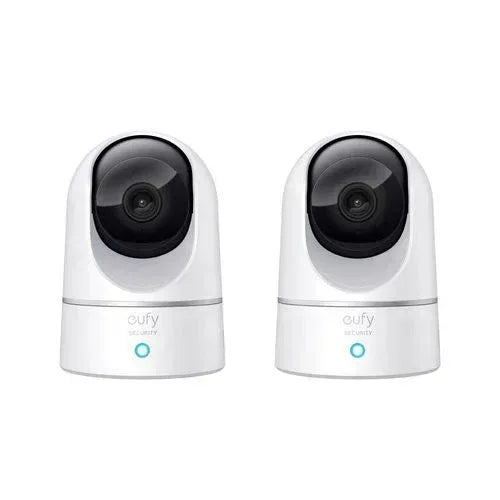Eufy Indoor Cam 2K Pan & Tilt - Bundle Twin Pack Guards On Duty Security