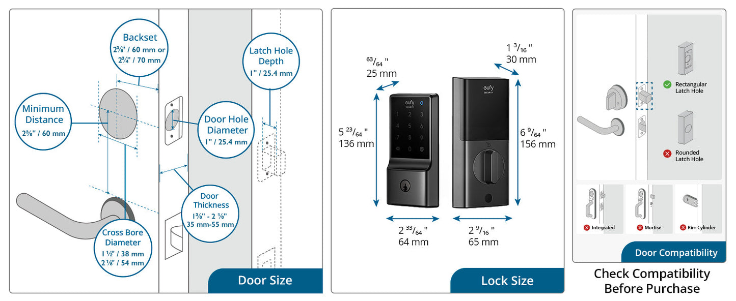 Eufy Security Smart Lock C210 - Guards On Duty Shop