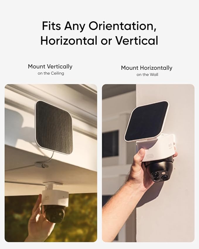 Eufy SoloCam S340 3K Wireless Outdoor Security Camera with Dual Lens and Solar Panel T81703W1 - Guards On Duty Shop