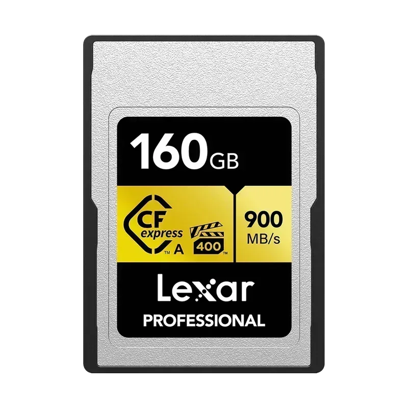 Lexar 160GB CF Express Type A - Gold Memory Card Guards On Duty Security