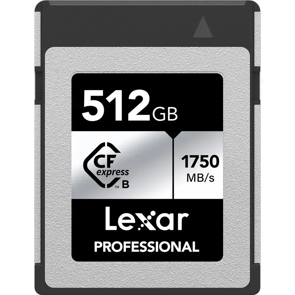Lexar 512GB CF Express Type B - Silver Memory Card Guards On Duty Security