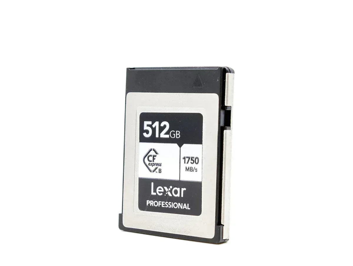 Lexar 512GB CF Express Type B - Silver Memory Card Guards On Duty Security