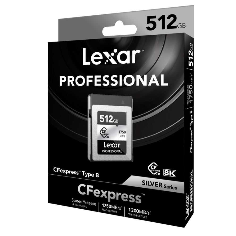 Lexar 512GB CF Express Type B - Silver Memory Card - Guards On Duty Shop