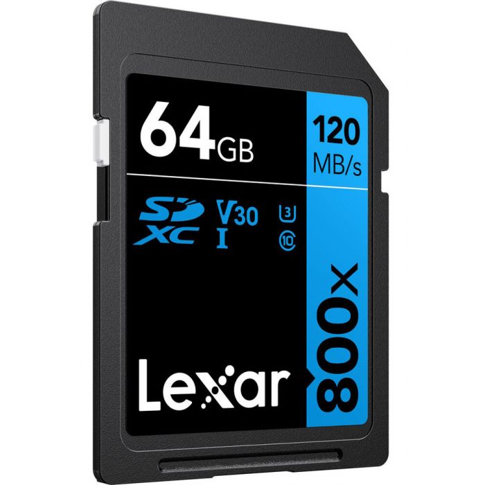 Lexar 800x High-Performance SD Memory Card - 64GB - Guards On Duty Shop