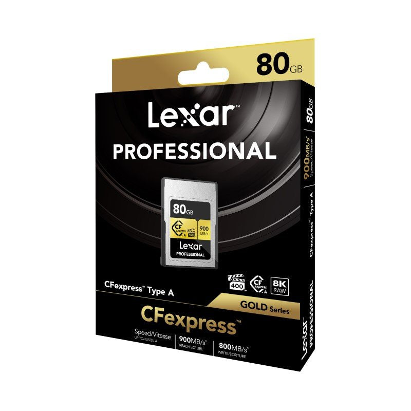 Lexar 80GB CF Express Type A - Gold Memory Card - Guards On Duty Shop