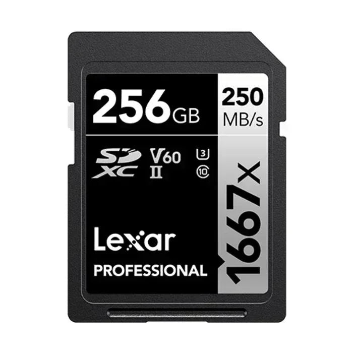 Lexar Professional 1667x 250MB/S UHS-II SDXC Memory Card - 256GB Guards On Duty Security