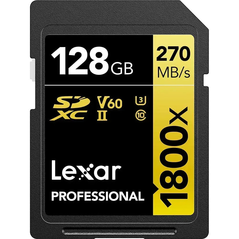 Lexar Professional 1800x UHS-II SDXC 128GB Guards On Duty Security