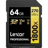 Lexar Professional 1800x UHS-II SDXC 64GB Guards On Duty Security