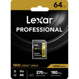 Lexar Professional 1800x UHS-II SDXC 64GB - Guards On Duty Shop