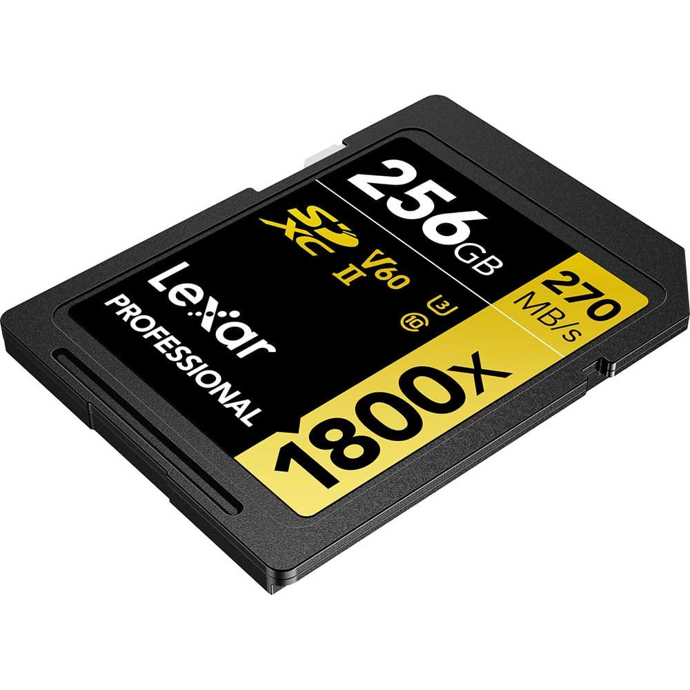 Lexar Professional 1800x UHS-II SDXC Memory Card 256GB(270MB/s) - Guards On Duty Shop