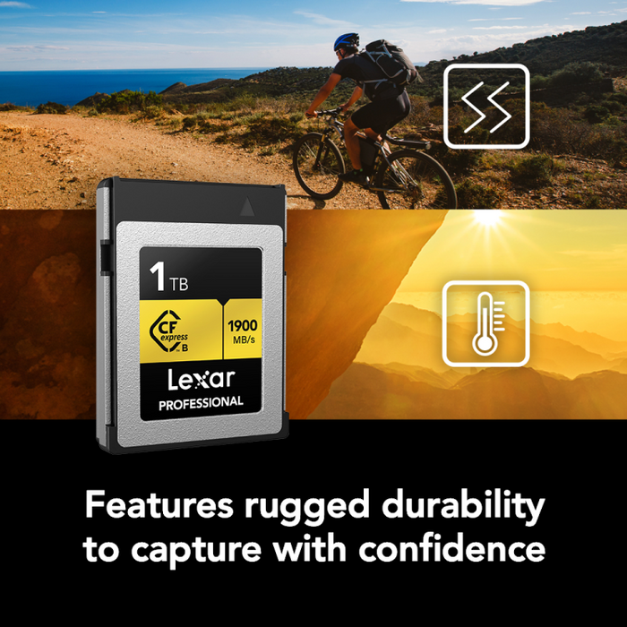 Lexar Professional 1Tb Gold CFexpress Type B Card - Guards On Duty Shop