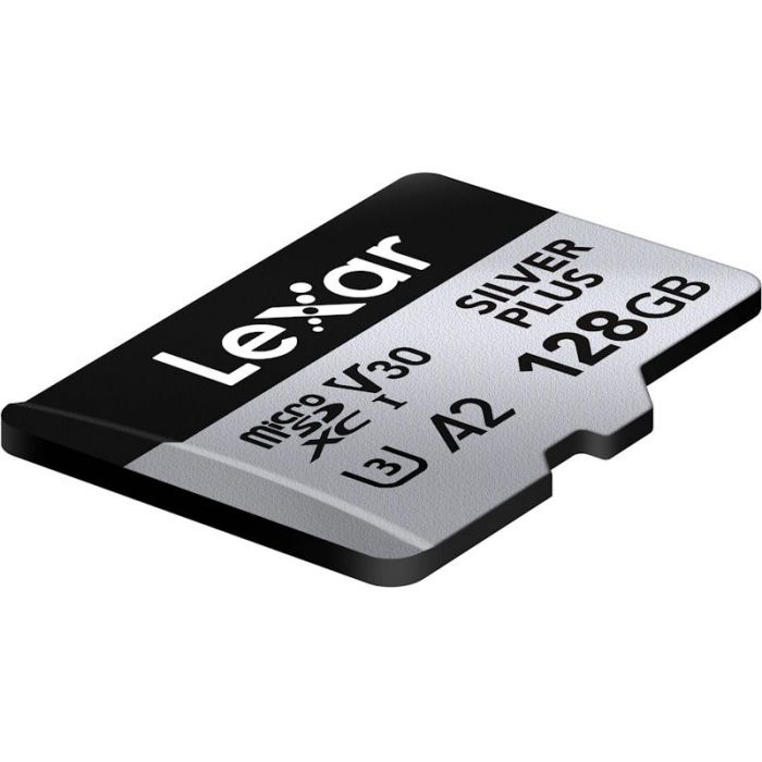 Lexar Professional SILVER PLUS UHS-I microSDXC Card - 128GB, 205MB/s