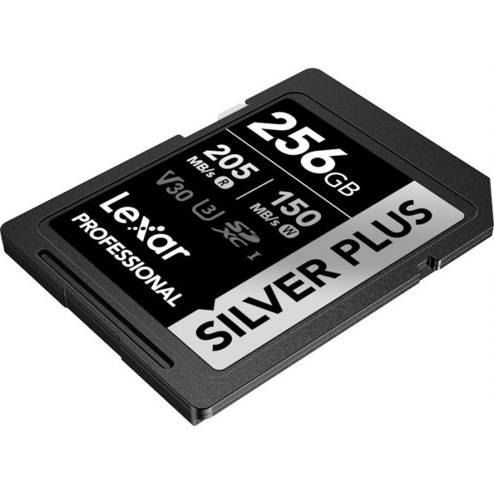 Lexar Professional Silver Plus UHS-I SDXC Memory Card - 256GB, 205MB/s - Guards On Duty Shop