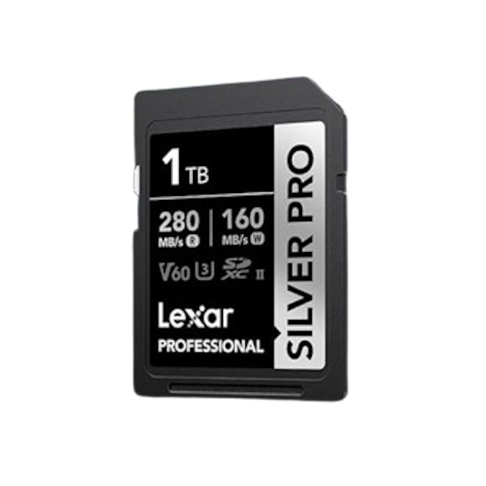 Lexar Professional SILVER PRO SDXC UHS-II Memory Card - 1TB, 280MB/s - Guards On Duty Shop