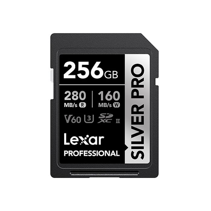 Lexar Professional SILVER PRO SDXC UHS-II Memory Card - 256GB, 280MB/s - Guards On Duty Shop