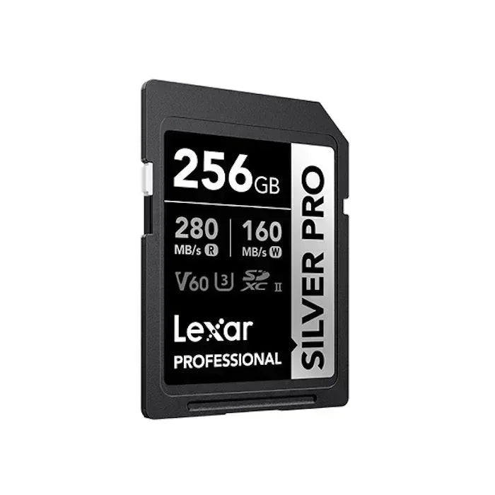 Lexar Professional SILVER PRO SDXC UHS-II Memory Card - 256GB, 280MB/s Guards On Duty Security
