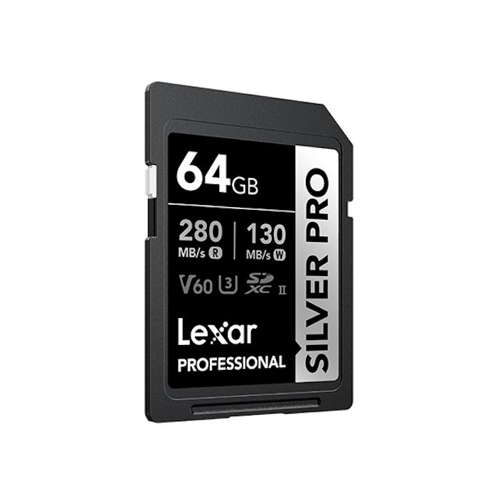 Lexar Professional SILVER PRO SDXC UHS-II Memory Card - 64GB, 280MB/s - Guards On Duty Shop