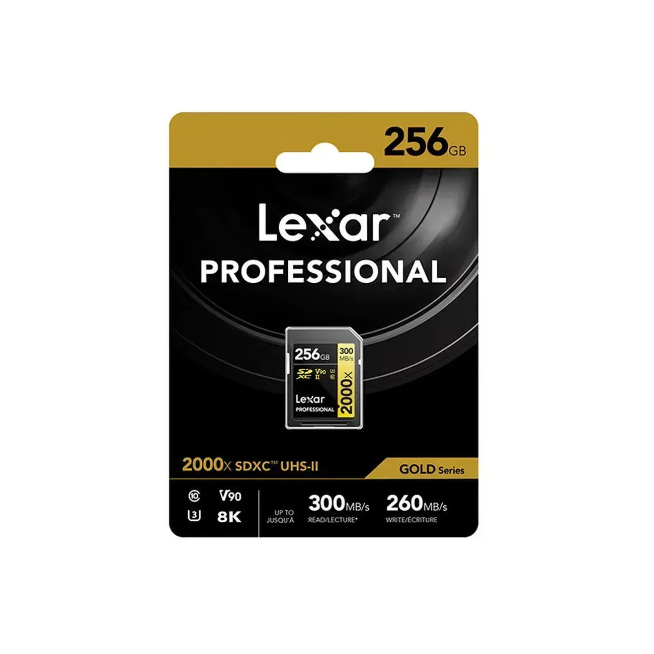 Lexar SD Pro 2000x 256GB Memory Card Guards On Duty Security