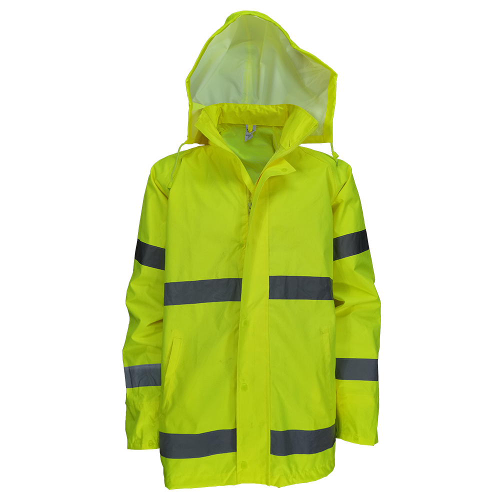 Pinnacle Premium Rain Jacket with Lining Lime (S – 3XL)