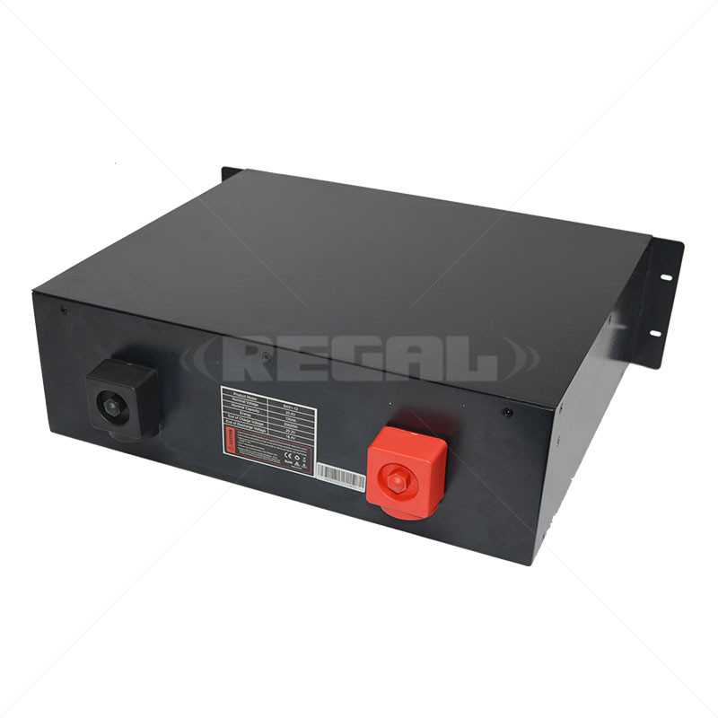 Battery Lithium 25.6V 100AH Rack 3U LiFePO4