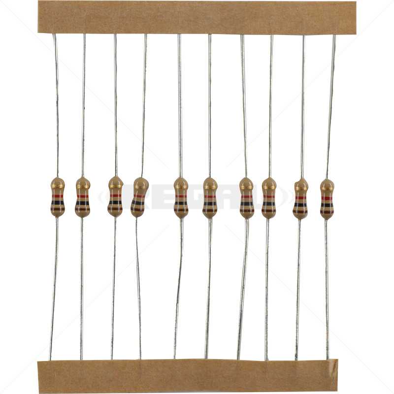 Resistor - 1K 1/4W 5%(Pkt 10)