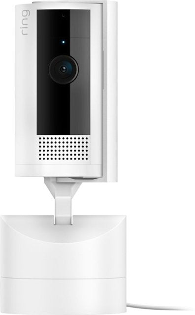 RING PAN-TILT INDOOR CAMERA-WHITE - Guards On Duty Shop
