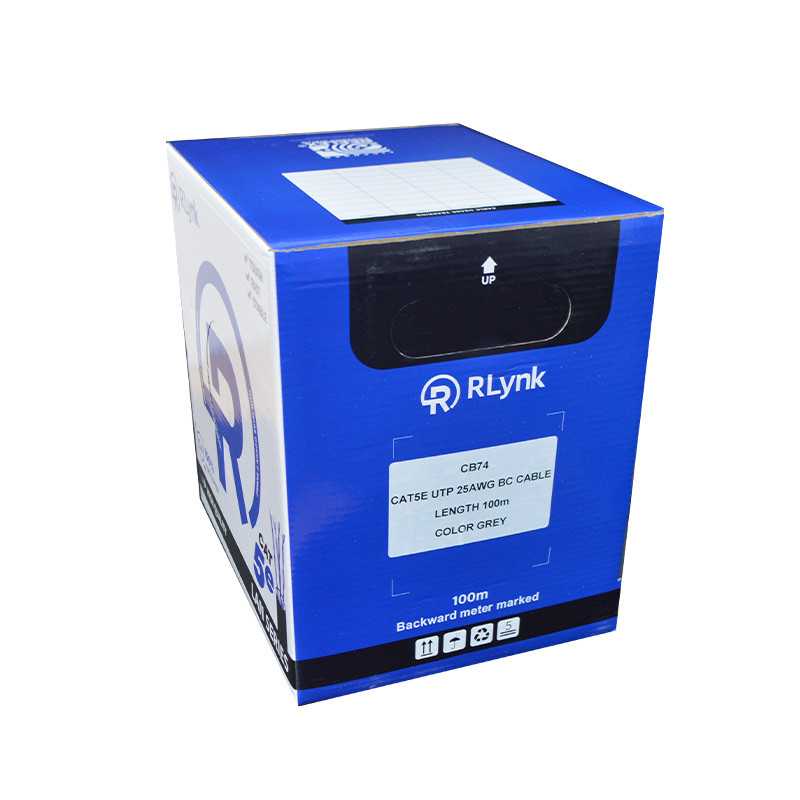 RLynk CAT5 UTP Solid Copper Cable 0.45mm 100m