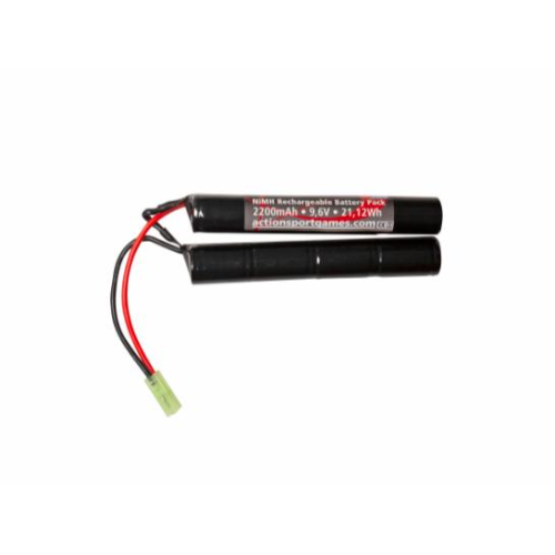 ASG Battery, 9,6v 2200mAh, 21,12Wh, NiMH - 19361 - Guards On Duty Shop